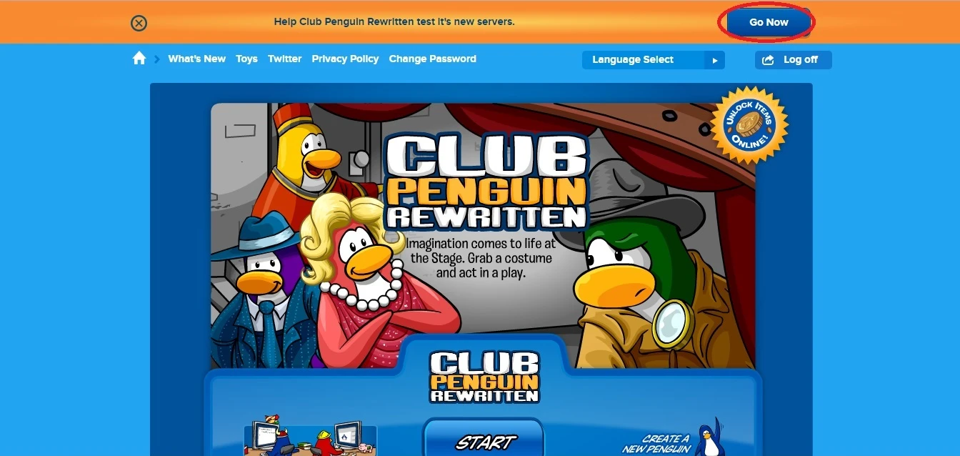 Club Penguin Rewritten